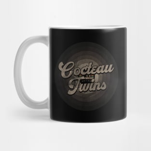 Cocteau First Name Retro Tape Pattern Vintage Styles Mug